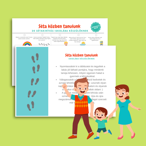 Séta közben tanulunk - iskolába készülőknek